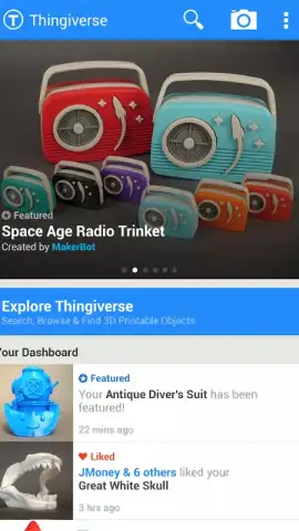 Thingiverse скриншот 8