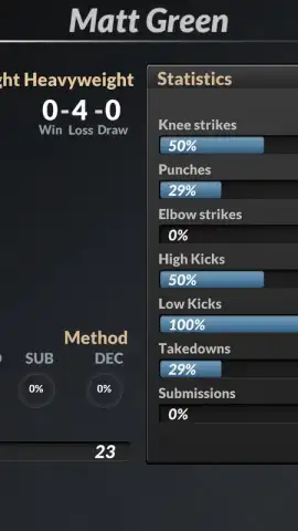MMA Manager скриншот 3