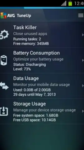 AVG TuneUp скриншот 2