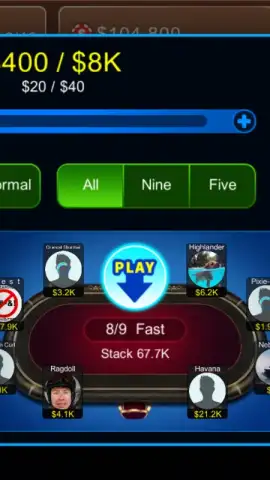 Dinger Poker скриншот 1