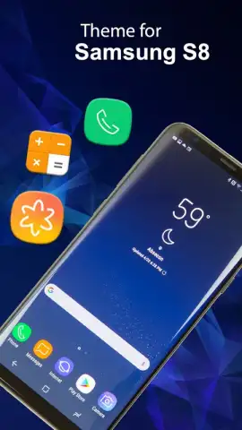 Samsung S8 edge Launcher - Themes and Wallpaper скриншот 5