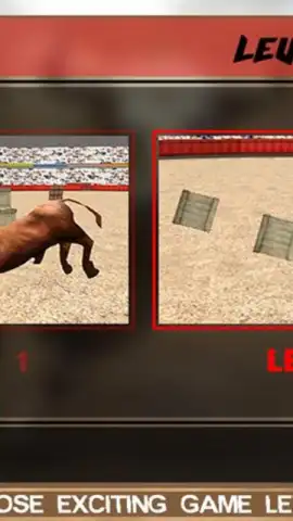 Angry Bull Attack Arena Sim 3D скриншот 3