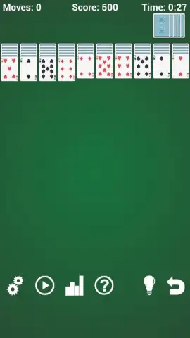 Spider Solitaire HD скриншот 2