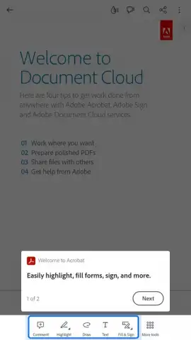 Adobe Acrobat Reader скриншот 1
