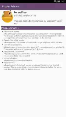 Exodus Privacy скриншот 8