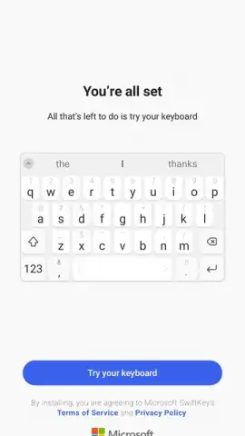 SwiftKey Keyboard скриншот 7