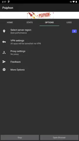 PsiPhon скриншот 11