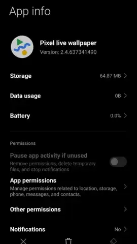 Pixel Live Wallpaper скриншот 3