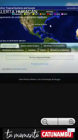 Alerta Huracan скриншот 1