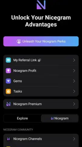 Nicegram: Web3 for Telegram X скриншот 12