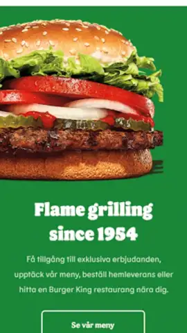 Burger King Sverige скриншот 3