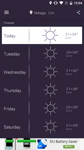 Sasha Weather FREE скриншот 4