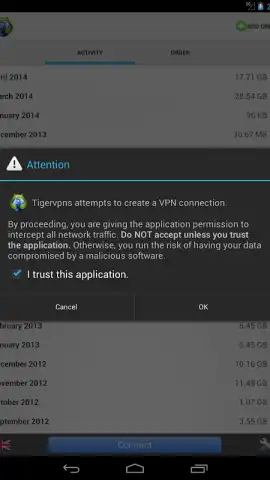 Tigervpns скриншот 3