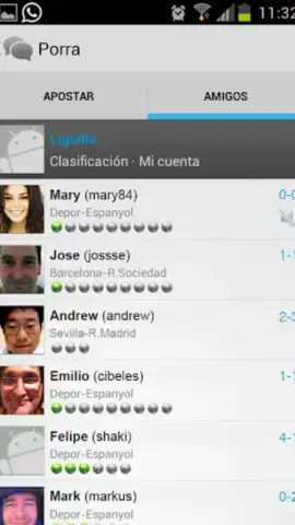 Goals Messenger скриншот 3