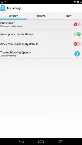 Ghostery Privacy Browser скриншот 5