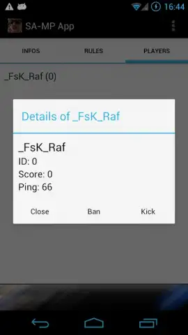 SA-MP App скриншот 5