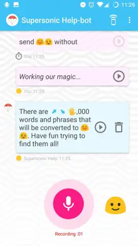 Supersonic Fun Voice Messenger скриншот 8