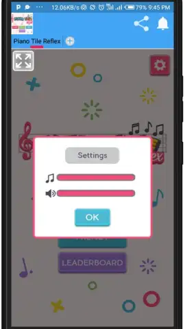 Piano Tile Reflex скриншот 1
