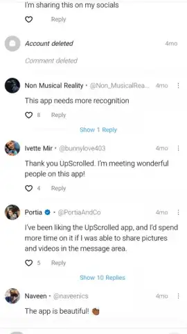 UpScrolled скриншот 2