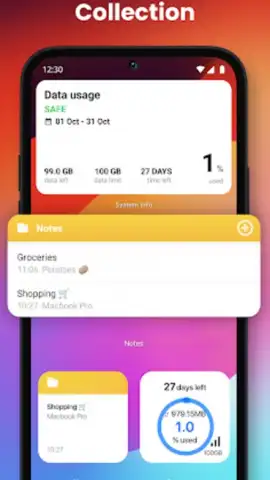 iOS Widgets скриншот 5