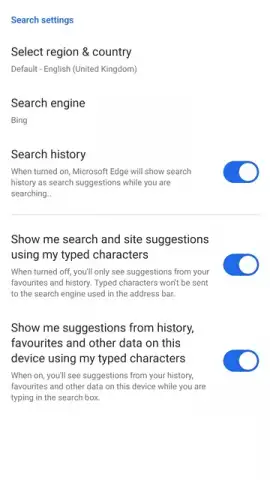 Microsoft Edge Beta скриншот 12