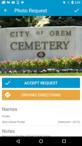 BillionGraves скриншот 2