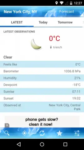 ForecaWeather скриншот 2