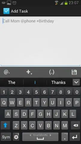 Simpletask Cloudless скриншот 2