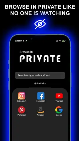 Web Browser - Private Browser - Private Web Browser - Incognito скриншот 1