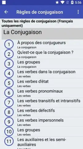 Le Conjugueur скриншот 2