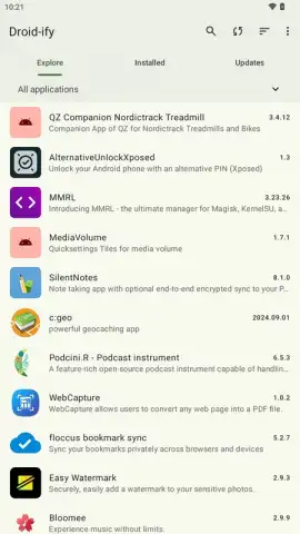 Droid-ify скриншот 1