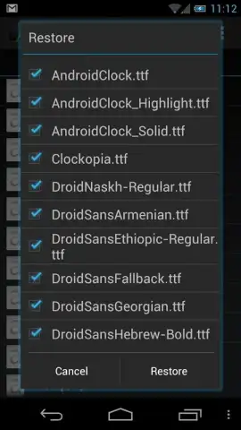 Font Installer скриншот 13