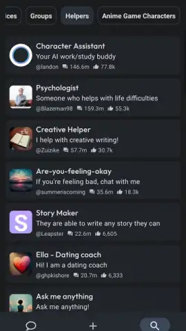 Character AI скриншот 14