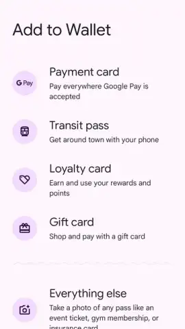 Google Wallet скриншот 5