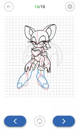 How To Draw The Blue Hedgehog скриншот 5