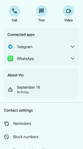 Google Contacts скриншот 4