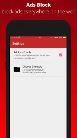 SnobTUBE - Video Audio Downloader скриншот 7