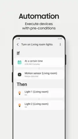 Samsung SmartThings скриншот 1