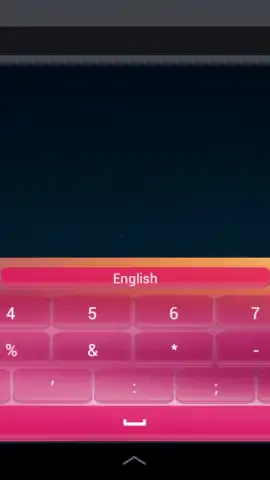Pink Keyboard скриншот 2