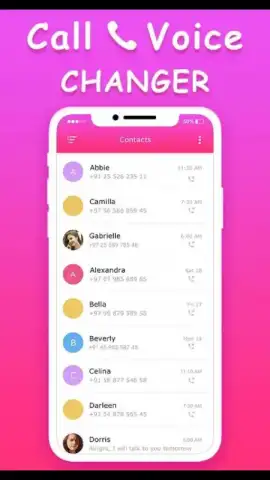 Call Voice Changer - Best Voice Changer скриншот 2
