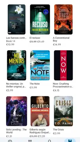 Google Play Books скриншот 5