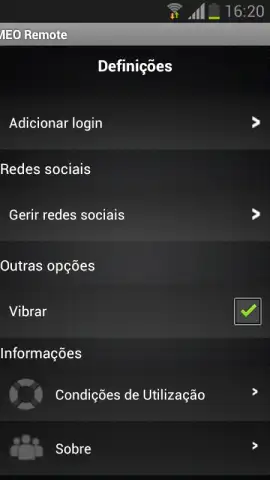MEO Remote скриншот 1