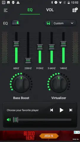 Equalizer & Bass Booster скриншот 6