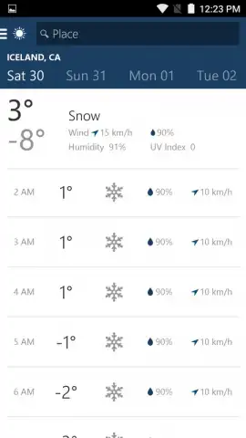 MSN Weather - Forecast and Maps скриншот 1