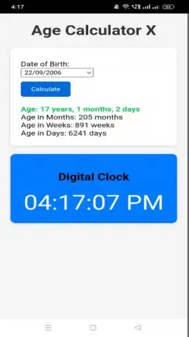 Age Calculator X скриншот 2