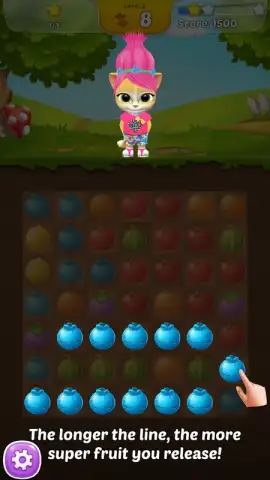Emma the Cat: Fruit Mania скриншот 1