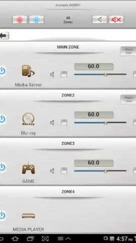 Marantz Remote App скриншот 1