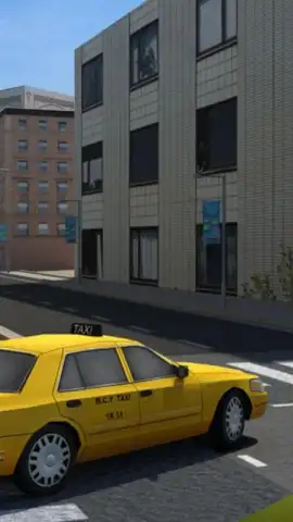 Taxi Driver 3D Simulator скриншот 2