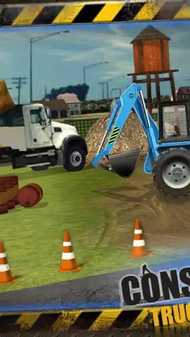 Construction Trucker 3D Sim скриншот 2