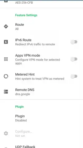 Shadowsocks скриншот 19